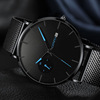 Calendar, fashionable quartz men's watch, simple and elegant design
