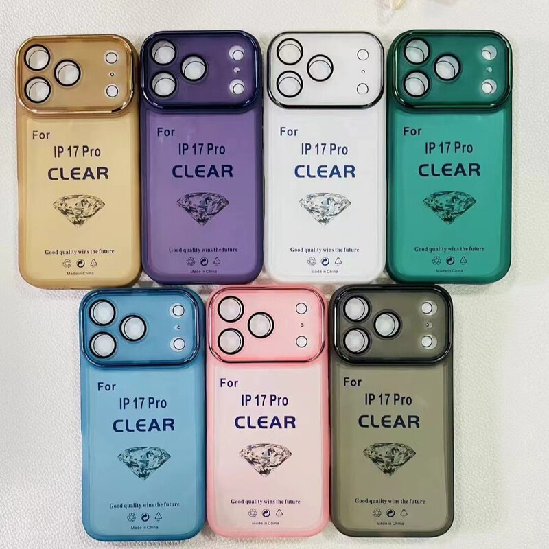 Factory Suitable for Apple Phone Cases, New Anti-Drop Lens Film, iPhone 17 Phone Case, Anti-Wear Phone Protective Cover