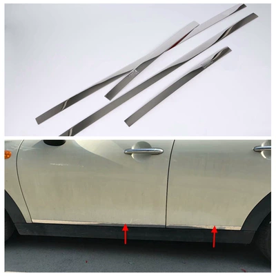 Şüşə kənarı xromları/moldingləri – Door Wrist, Center Grille m - electroplating-door-side-stripfive-door-stainless-steel-4