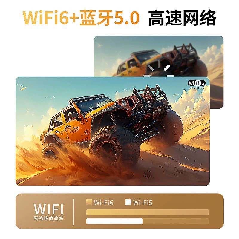 Проектор Jinzheng PTZ T2, ультра-четкий с HDMI, портативный домашний кинотеатр (1,1 кг)