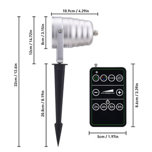 Foreign trade e-commerce hot red green blue waterproof Christmas lawn light radar remote control outdoor laser light