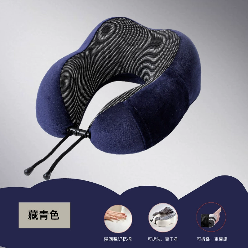 Handheld neck pillow for sleep for traveling, with neck protection