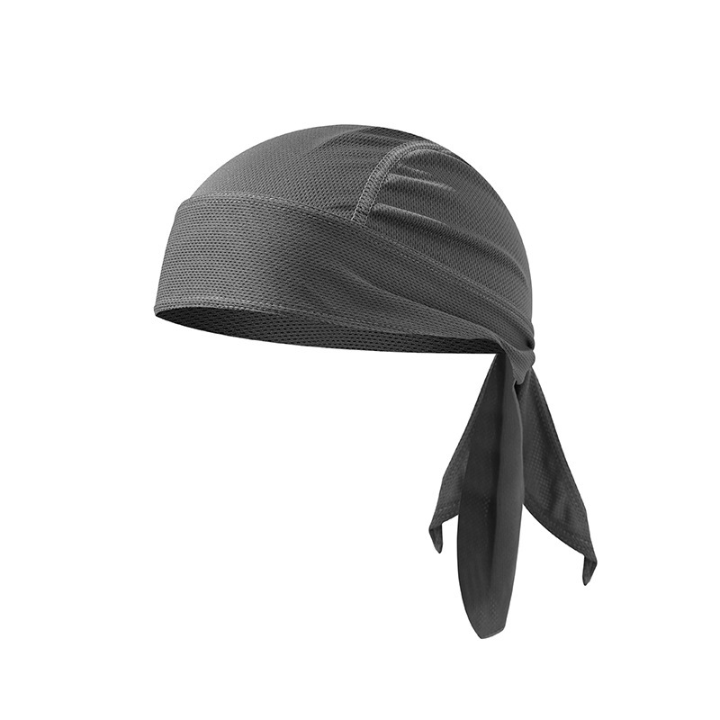 Outdoor Cycling Quick-Drying Breathable Mesh Pirate Hat Motorcycle Headgear Moisture-Wicking Sports Headscarf Equipment