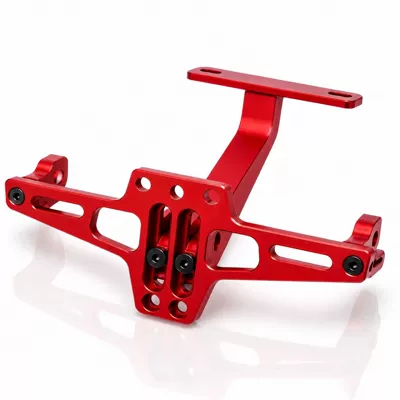 rack, modified electric vehicle accessories, Motosiklet ləvazimatları və aksesuarları - red