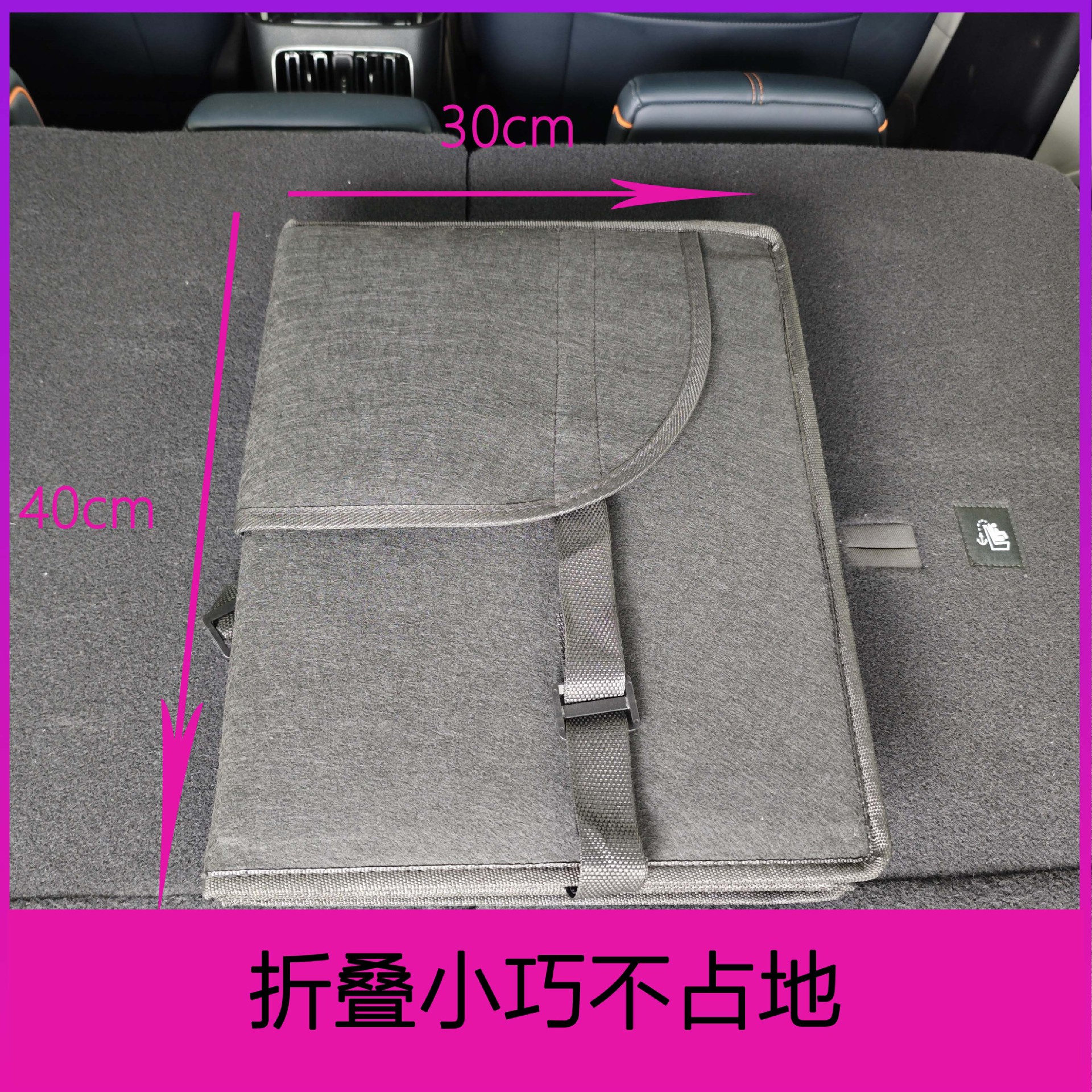 Car Camping Bed Suv Rear Seat Sleeping Pad Foldable Extended Trunk Sleeping Mattress No Inflation Needed