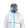 Han shield HD-BP616 Rubber strip type white Cap Conjoined Time limit Industry Protective clothing S code -XXXXL code