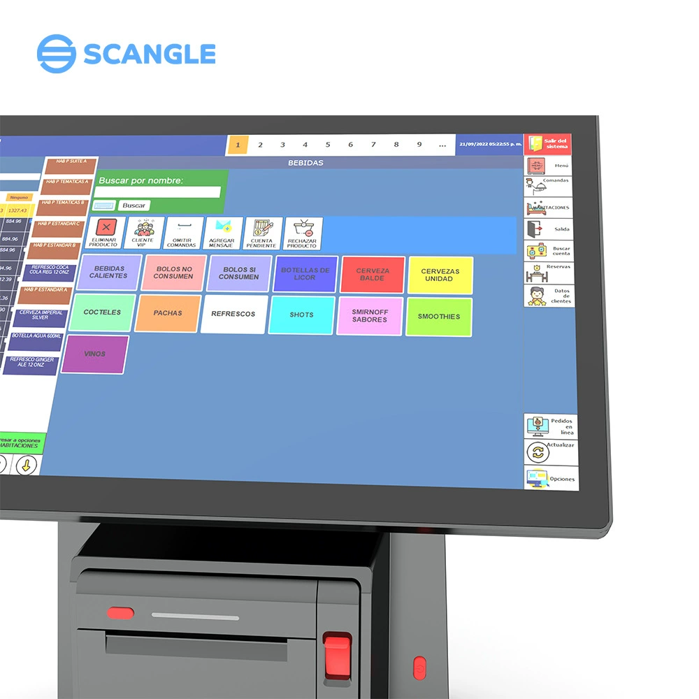 Scangle SGT-D2 сенсорная POS-система с термопринтером 80мм