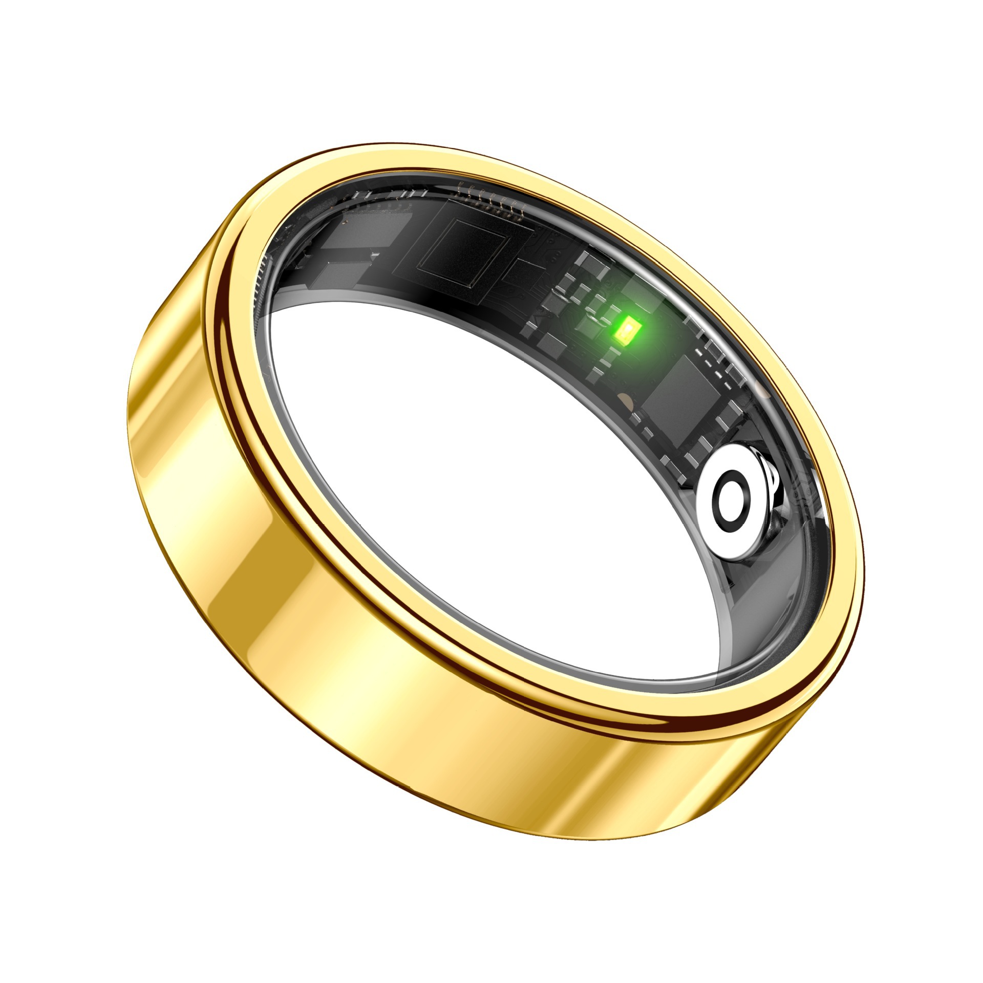Anillo inteligente multifuncional de venta caliente para fotos de frecuencia cardíaca de 6.8mm oxígeno sanguíneo portátil detección de sueño Bluetooth saludable