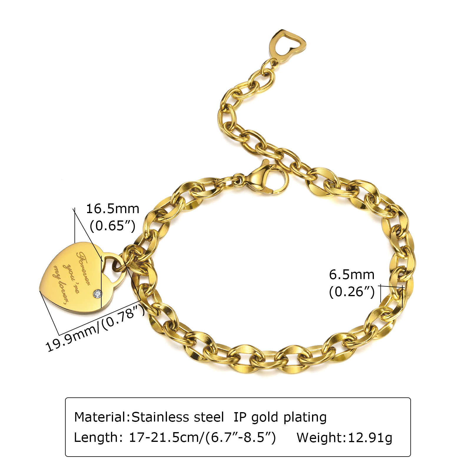 Retro Portrait Titanium Steel Bracelets Heart Ornaments Stainless Steel Rings