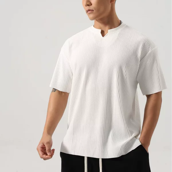 Quick-drying fitness short sleeve loose large casual quick-drying clothes