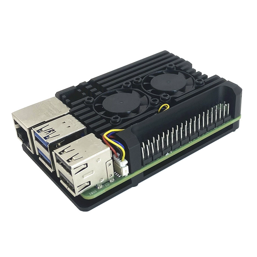 Корпус для Raspberry Pi, Raspberry Pi 5B, корпус 5B, корпус Tree Mei для Raspberry Pi 3/4B, алюминиевый охлаждающий корпус