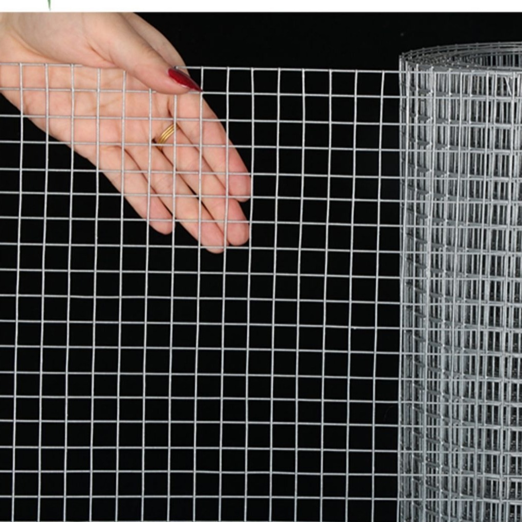 抗裂钢丝网墙面抹灰挂网冷热镀锌电焊网卷墙体防开裂碰焊铁丝网