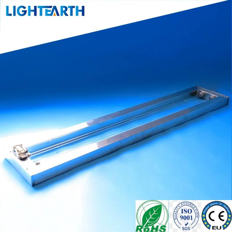 LIGHTEARTH Ультрафиолетовая бактерицидная лампа для обработки выхлопных газов для очистки масляных паров для фотоочистки VUV Ультрафиолетовая бактерицидная подставка
