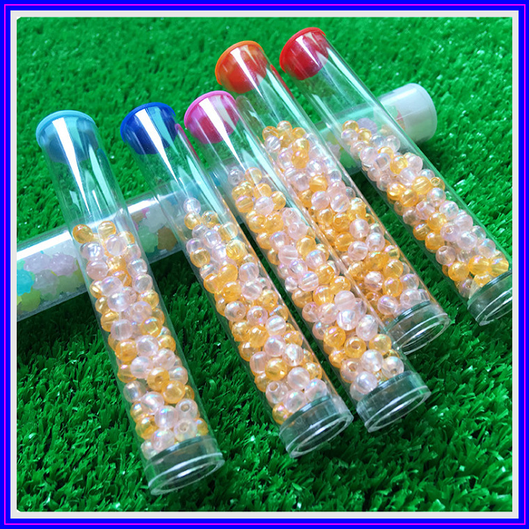 手工diy材料PVC透明塑料管儿童益智玩具包装管PVC透明圆管批发