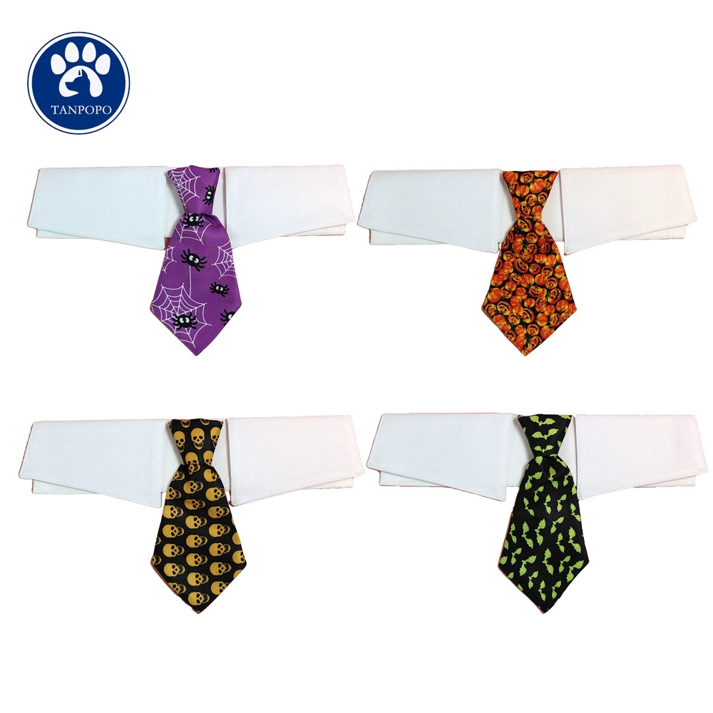 Производитель в наличии Новый Фестиваль призраков Хэллоуина собачий воротник собачий галстук собачий воротник домашнее полотенце слюны оптом