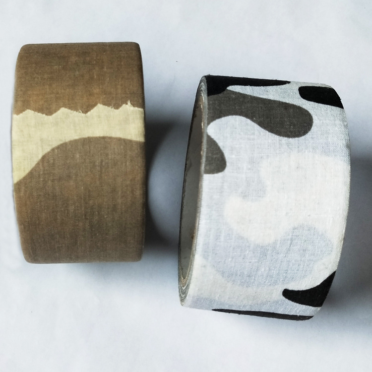 供应户外迷彩胶带 出口狩猎用迷彩胶布直供