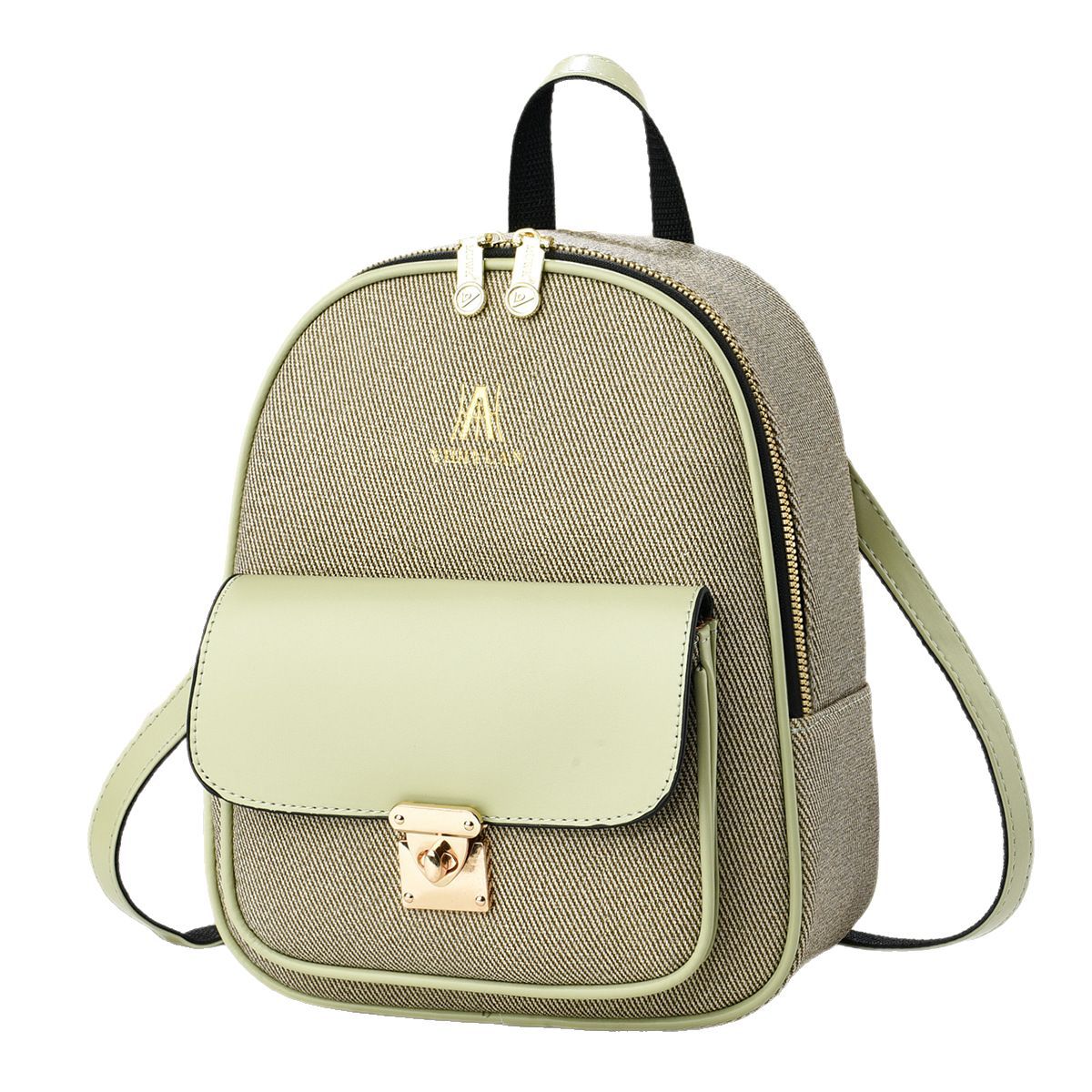 Mochila de color sólido, nuevo estilo 2025, elegante bolso de mujer, mochila escolar informal, mochila de viaje de doble uso, bolsos de exportación