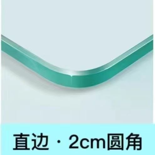 可定钢化玻璃可定桌面茶几餐桌玻璃台面可订圆形长方形异形加厚|undefined