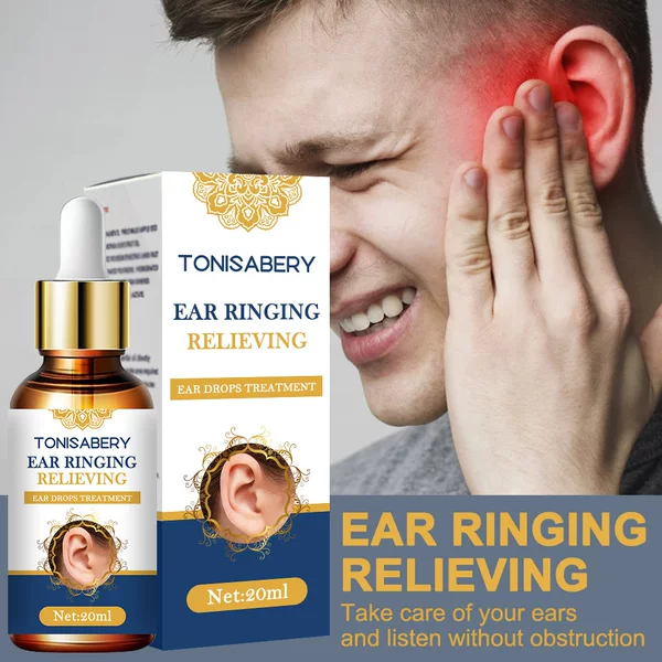 Ear Drops for Daily Gentle Ear Cleaning, Comfortable and Nourishing Care, Portable 20ml Essential Oil