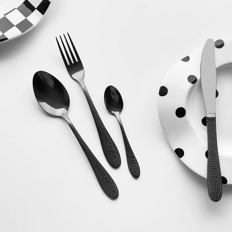 Retro tableware, spoon stainless steel, Amazon, increased thickness