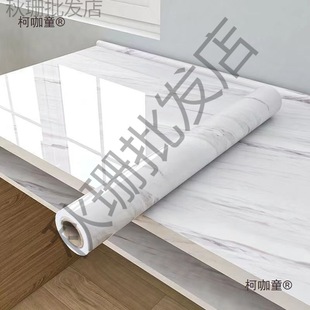 Imitation Marble Kitchen Stickers for Cabinets and Stoves, Thickeneded Self-Adhesive Renovation Countertops, Factory Free Shipping, Yimaibao