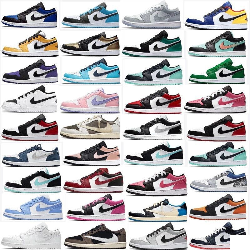 Putian pure original AJ1 low-top basketball shoes in black, white, gray, smoky black, black toe, Paris edition, unisex casual sneakers, leather Putian pure original AJ1 low-top basketball shoes in black, white, gray, smoky black, black toe, Paris edition, unisex casual sneakers, leather