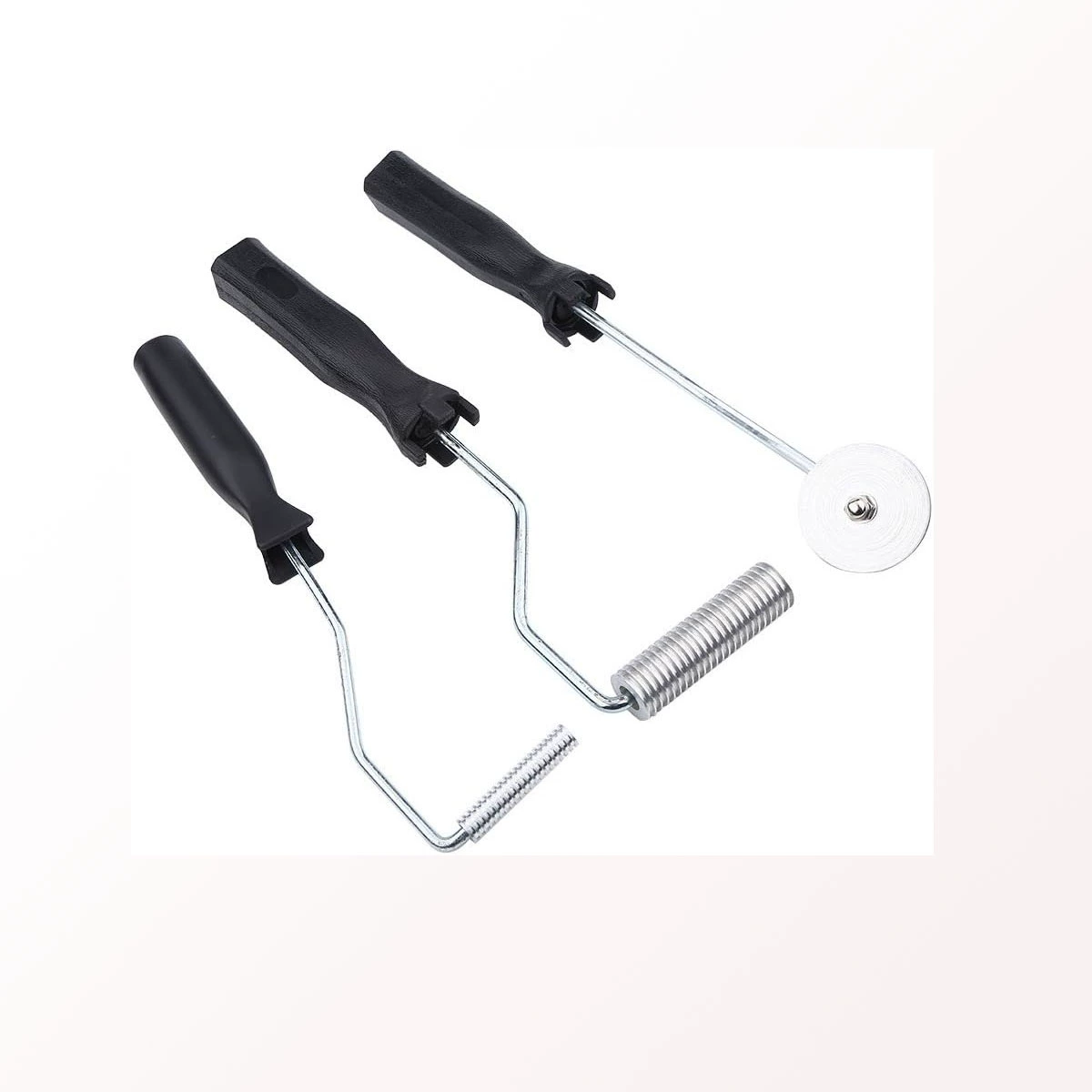 Набор инструментов для работы с фиберглассом: ролик для пузырьков, инструмент для выравнивания пузырьков, набор роликов для ламинирования смолой из фибергласса