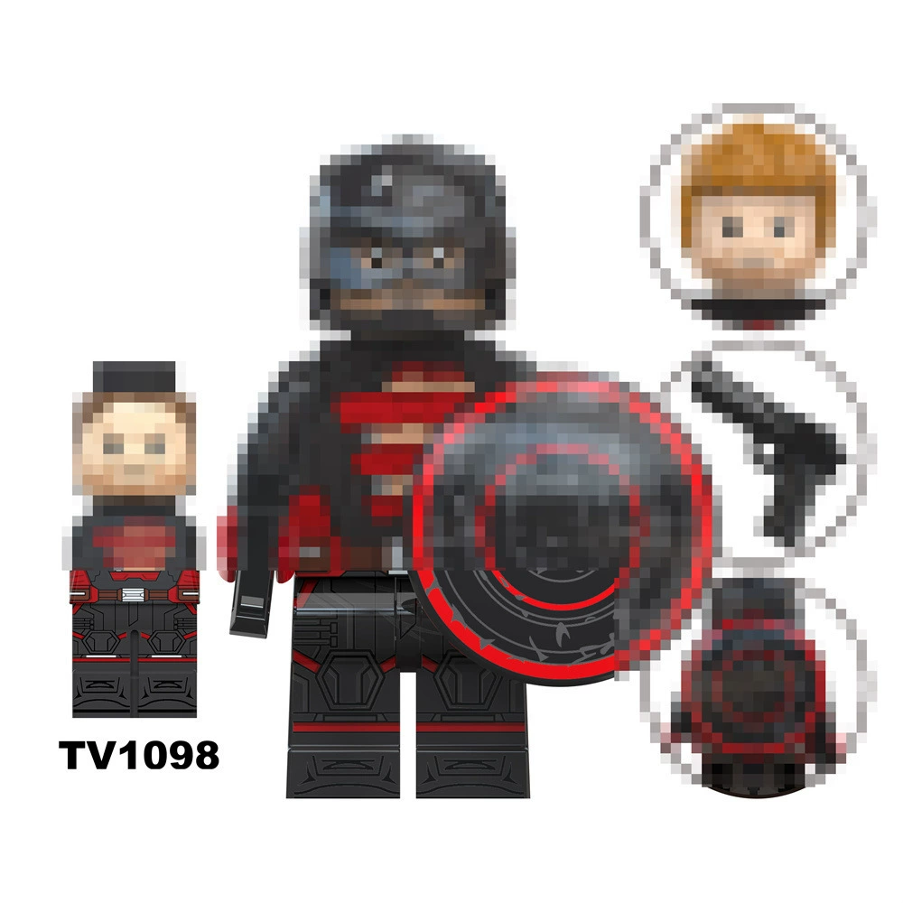 Товарная иностранная торговля TV6212 ТВ серия конструкторы игрушки и сумки с фигурками