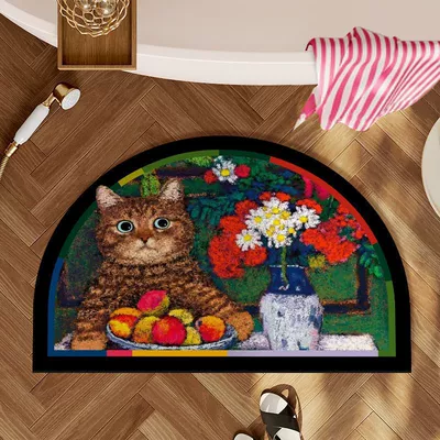 Kitten Soft Diatom Mud Floor, Avtomobil döşəmə paspasları - fruit-cat-4060cm-diatom-mudabsorbent-and-quick-drying