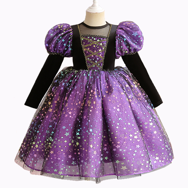 purple small princess costume