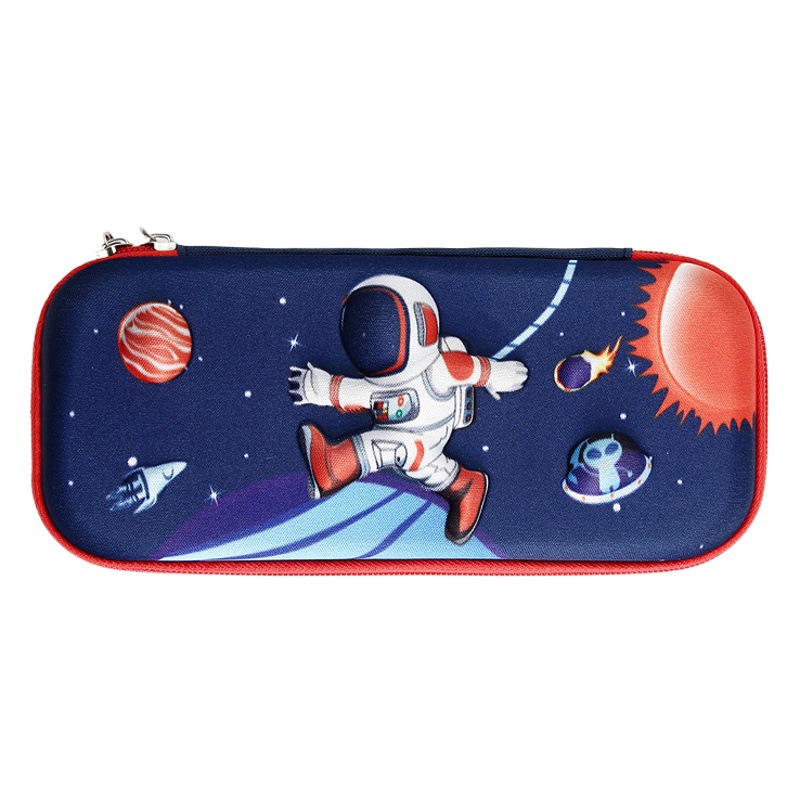 Venta al por mayor caja de papelería caja de lápices 3D jardín de infantes estudiante de escuela primaria bolsa de lápiz multifuncional caja de papelería infantil tridimensional de gran capacidad