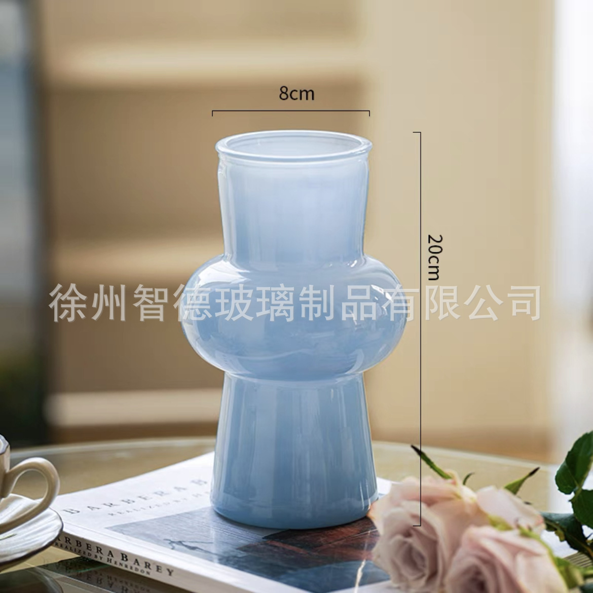 Campana azul claro (una Caja puede contener 30)