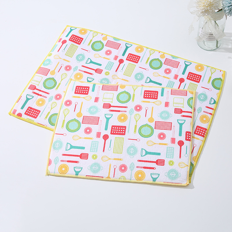 Cocina encimera de drenaje placemat montaña esponja de microfibra aislamiento térmico estera absorbente estera seca estera antideslizante al por mayor