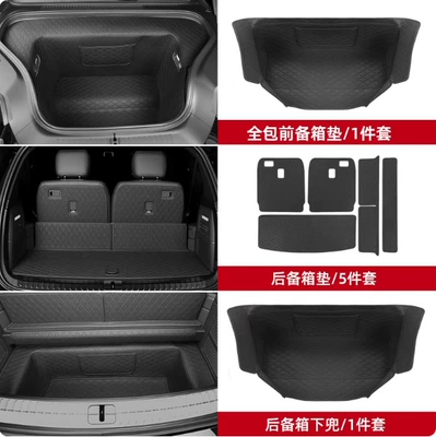 Trunk Mat, 26 Models of Nio Es8 - 26-models-of-es8-all-inclusive-front-trunk-trunk-mat-lower-trunk-pocket-black-es8-only