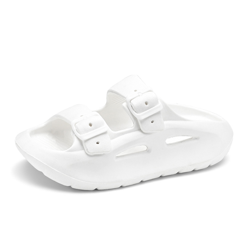 Nuevas zapatillas de fondo grueso para hombres Eva zapatillas frías de verano al aire libre interior zapatillas de mierda image 6