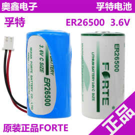 孚特ER26500锂3.6V电池智能水表涡流计PLC燃气表RAM流量计 容量型