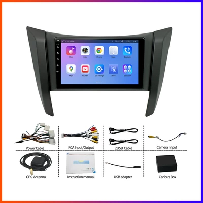 in-car central control screen, DVD Navigation - nissan-2017-2020-navara-9inch-optional