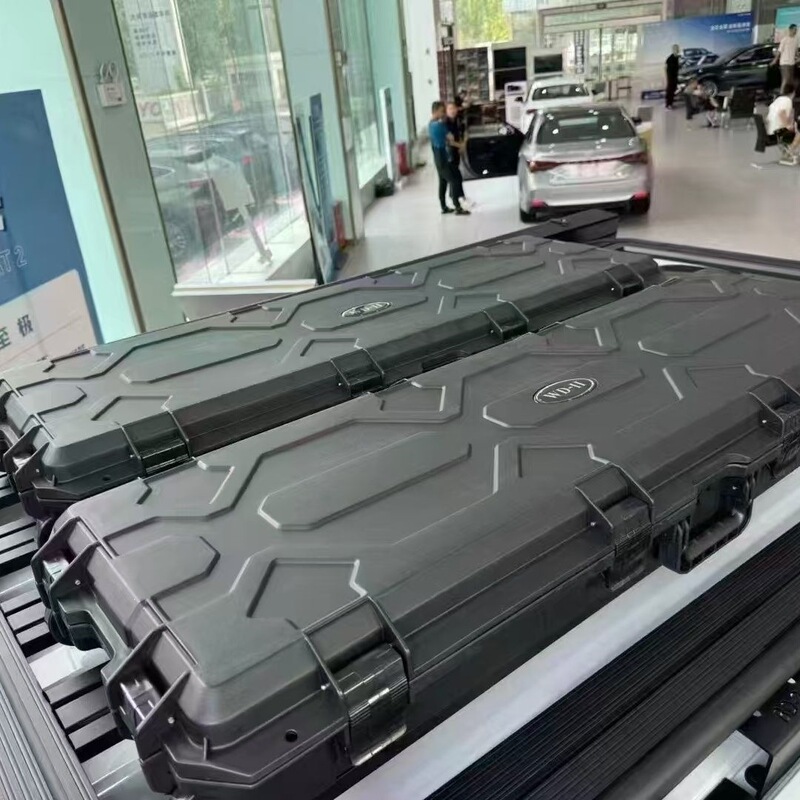 Great Wall 23-26 Haval Menglong with Black Panther-style luggage rack, side armor, and side ladder, specifically designed for the vehicle Great Wall 23-26 Haval Menglong with Black Panther-style luggage rack, side armor, and side ladder, specifically designed for the vehicle