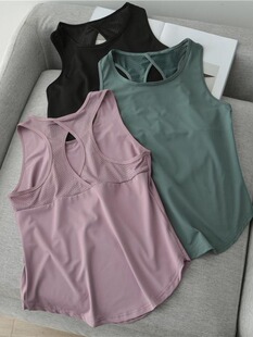 Summer sports thin top with cups sleevless, tank top, plus size, oversize