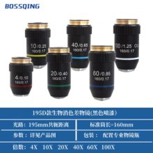 195mm����������΢���ﾵ 20.2RMS ���� ��ɫ 4X10X20X40X60X100X