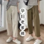 夏季宽松萝卜孕妇裤