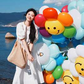 开学拍照道具生日户外气球海边影楼氛围感旅游团建写真旅行太荼玺