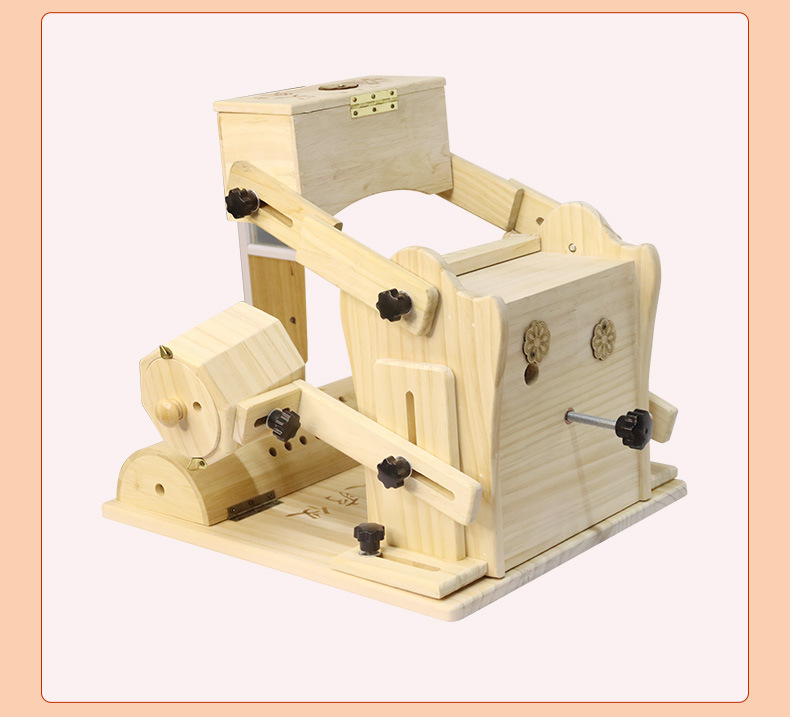 Wooden Moxa Box Head Therapy Tool for Neck Shoulder and Eye Area Moxibustion Wellness Device 500g preparation