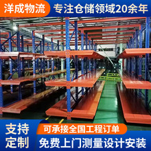 冷库云仓货架汽配仓库货架汽车零配件物料架横梁式中型重型货架
