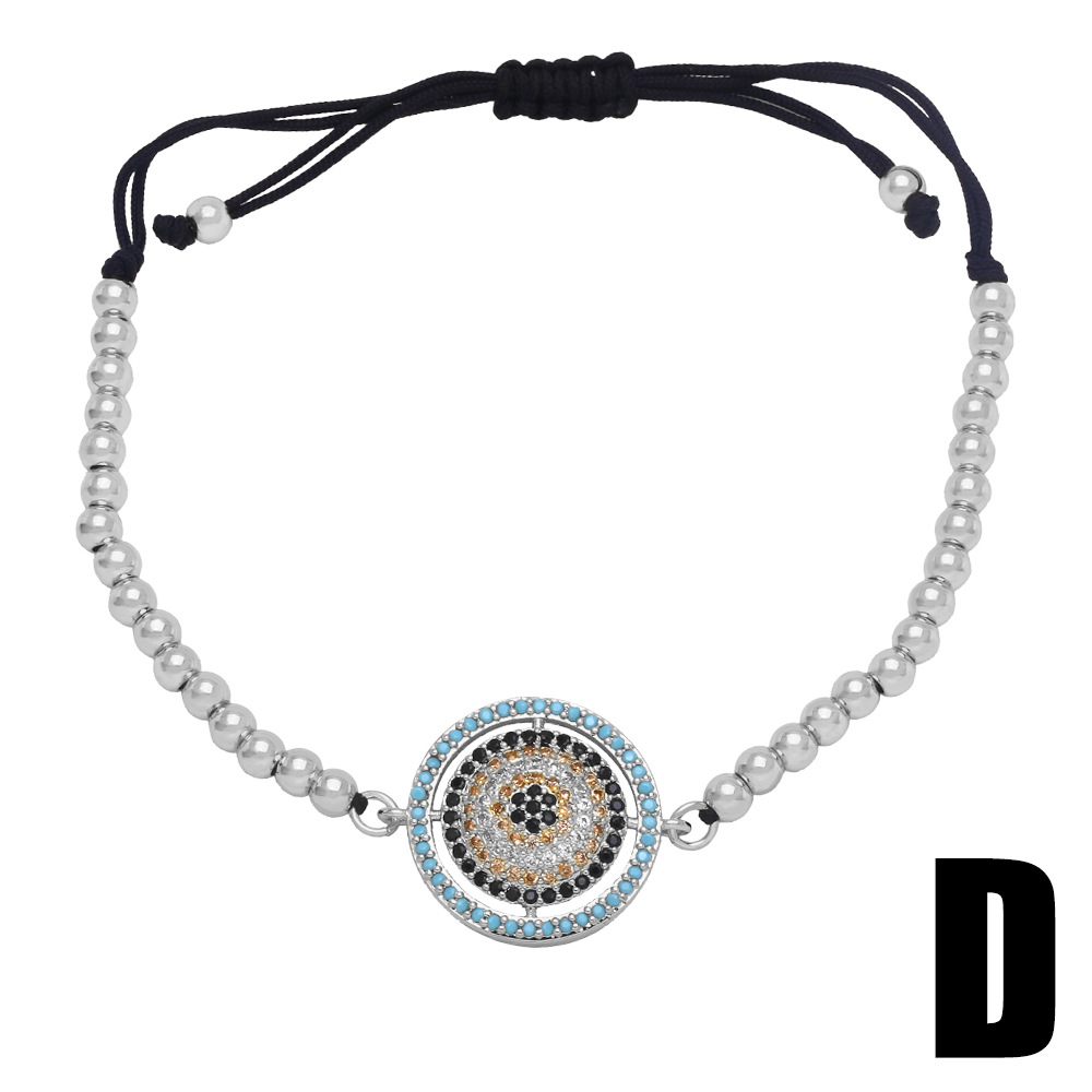 Fashion Circle Copper Bracelets Gold Plated Zircon Copper Bracelets