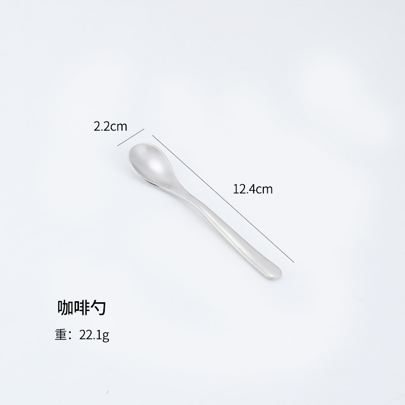 Amazon Moonlight Acero inoxidable vajilla occidental cuchillo, tenedor y cuchara restaurante comida occidental cuchara tenedor agitación café postre cuchara