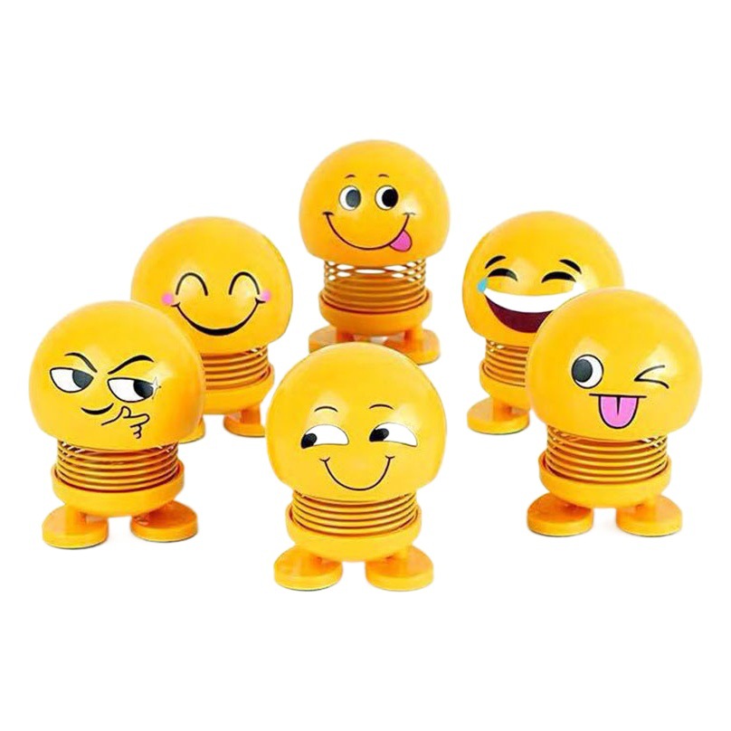 Primavera sacudiendo cabeza muñeca adornos de dibujos animados coche pegatinas coche adornos decoración interior suministros creativo encantador