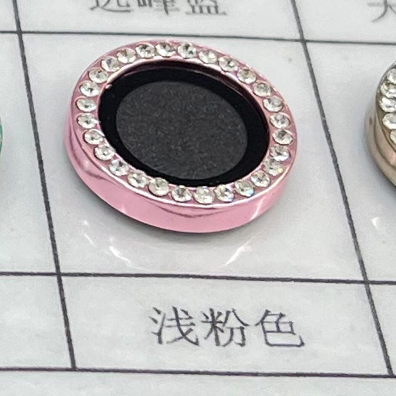 Aplicable iPhone16e película de lente de diamantes de imitación diamante de punto ojo de águila Apple 15Promax etiqueta protectora de diamantes de cámara