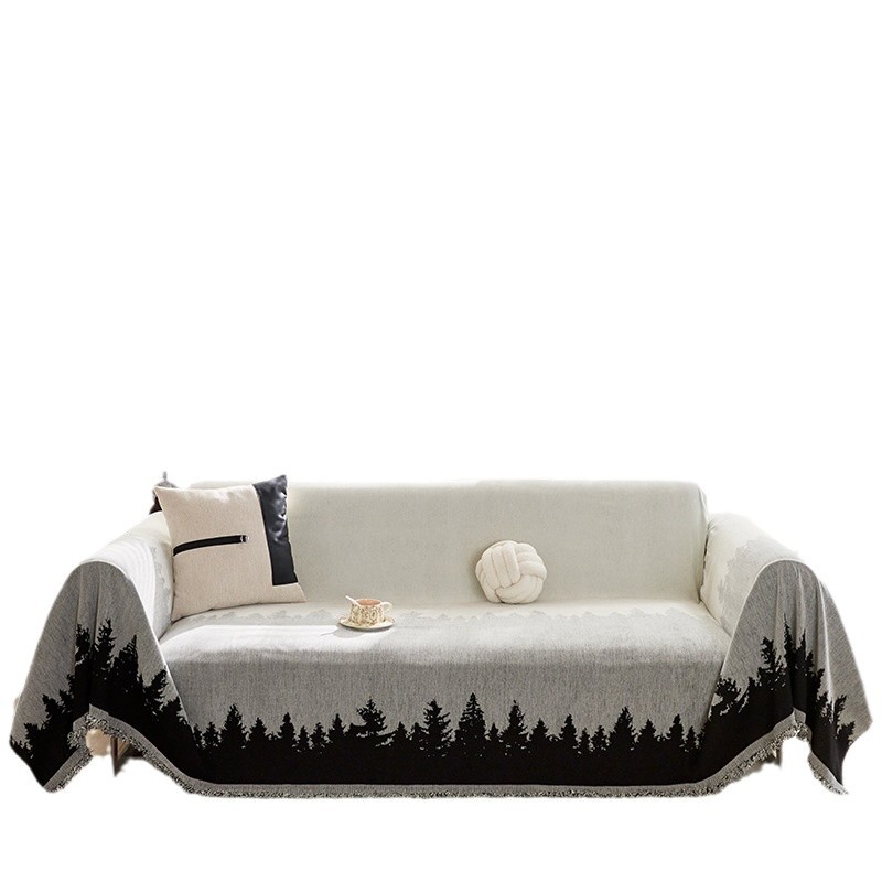 Toallas de sofá 2025 nuevas cuatro estaciones de sofá universal cubierta de cubierta de cubierta antideslizante cubierta de vientos en el mismo