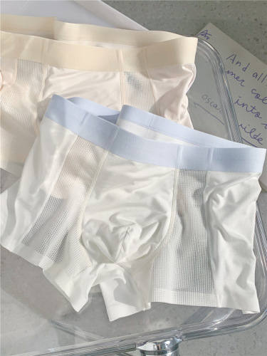 Refreshing male protagonist~men's underwear summer thin modal high elastic loose breathable cool boxer briefs